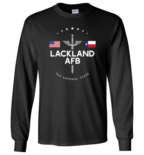 Lackland AFB - Men's/Unisex Long-Sleeve T-Shirt â Wandering I