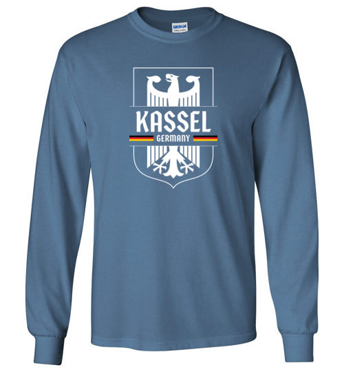 Load image into Gallery viewer, Kassel, Germany - Men&#39;s/Unisex Long-Sleeve T-Shirt
