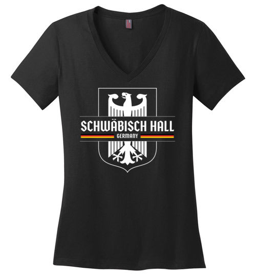 Schwabisch Hall, Germany - Women's V-Neck T-Shirt