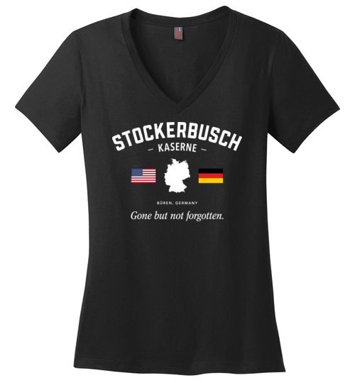 Stockerbusch Kaserne "GBNF" - Women's V-Neck T-Shirt