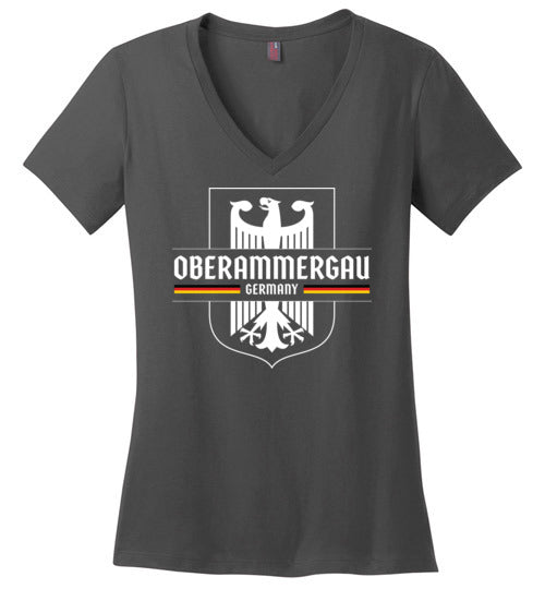 Load image into Gallery viewer, Oberammergau, Germany - Women&#39;s V-Neck T-Shirt
