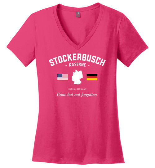 Load image into Gallery viewer, Stockerbusch Kaserne &quot;GBNF&quot; - Women&#39;s V-Neck T-Shirt
