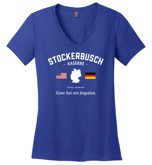 Load image into Gallery viewer, Stockerbusch Kaserne &quot;GBNF&quot; - Women&#39;s V-Neck T-Shirt
