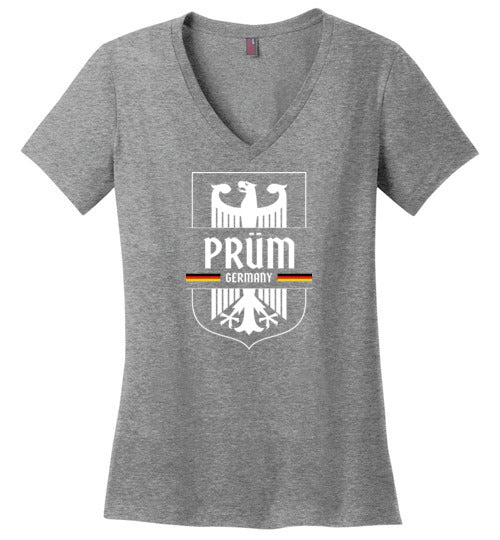 Load image into Gallery viewer, Prum, Germany - Women&#39;s V-Neck T-Shirt
