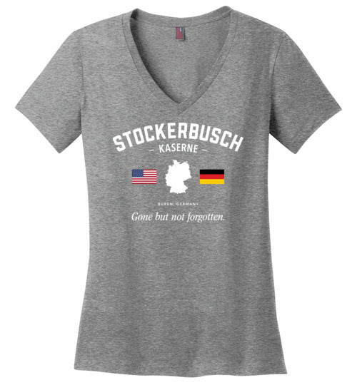 Load image into Gallery viewer, Stockerbusch Kaserne &quot;GBNF&quot; - Women&#39;s V-Neck T-Shirt
