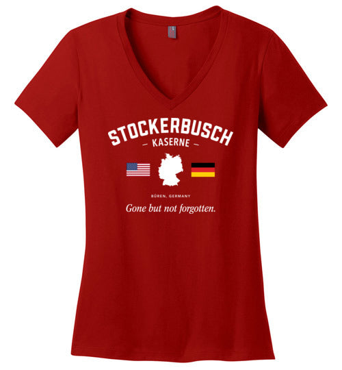 Load image into Gallery viewer, Stockerbusch Kaserne &quot;GBNF&quot; - Women&#39;s V-Neck T-Shirt
