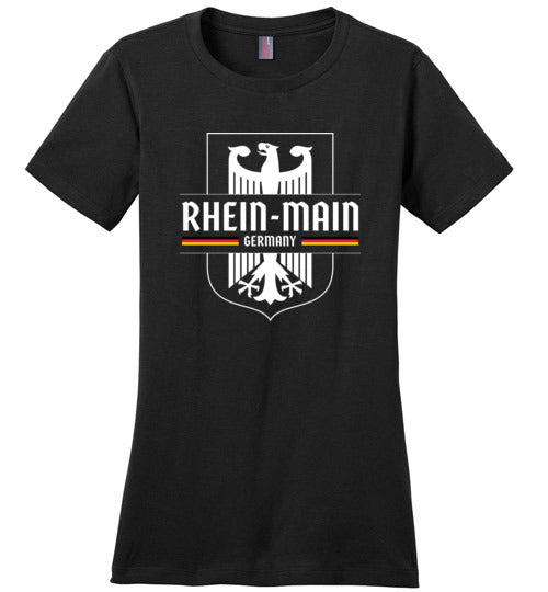 Load image into Gallery viewer, Rhein-Main, Germany - Women&#39;s Crewneck T-Shirt-WI Gear
