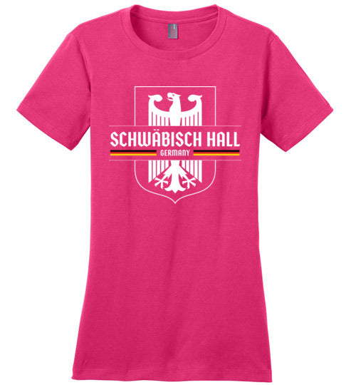 Load image into Gallery viewer, Schwabisch Hall, Germany - Women&#39;s Crewneck T-Shirt
