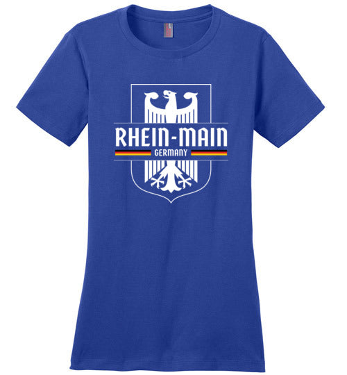 Rhein-Main, Germany - Women's Crewneck T-Shirt-WI Gear