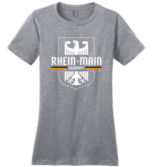 Load image into Gallery viewer, Rhein-Main, Germany - Women&#39;s Crewneck T-Shirt-WI Gear
