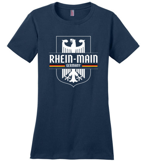 Rhein-Main, Germany - Women's Crewneck T-Shirt-WI Gear