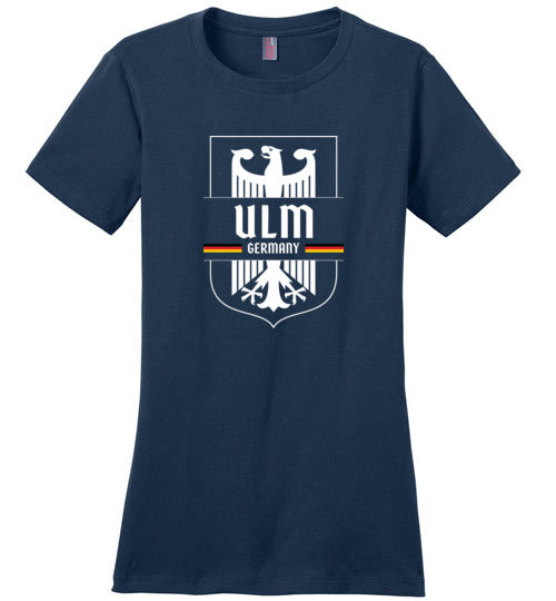 Load image into Gallery viewer, Ulm, Germany - Women&#39;s Crewneck T-Shirt
