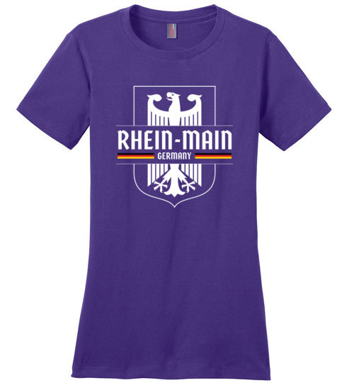 Load image into Gallery viewer, Rhein-Main, Germany - Women&#39;s Crewneck T-Shirt-WI Gear
