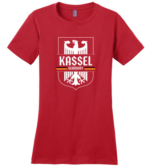 Load image into Gallery viewer, Kassel, Germany - Women&#39;s Crewneck T-Shirt
