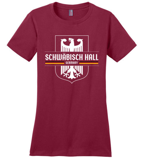 Load image into Gallery viewer, Schwabisch Hall, Germany - Women&#39;s Crewneck T-Shirt
