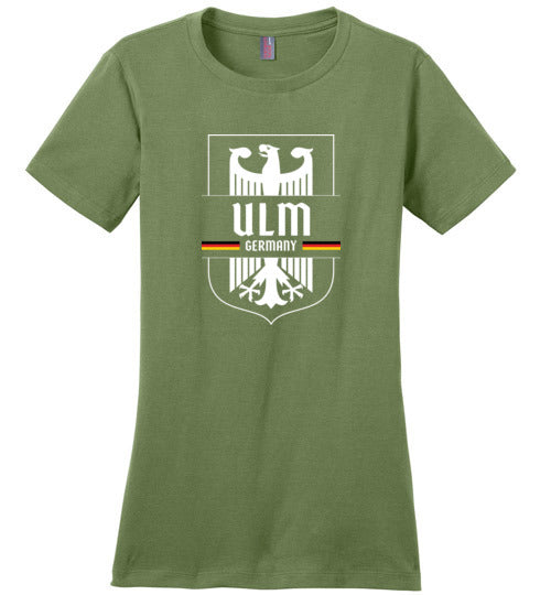 Load image into Gallery viewer, Ulm, Germany - Women&#39;s Crewneck T-Shirt
