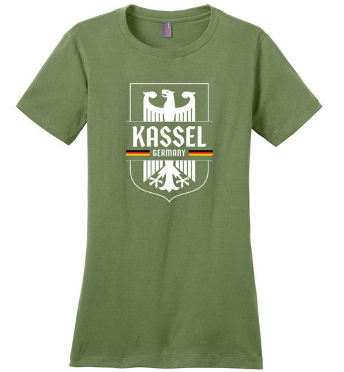 Load image into Gallery viewer, Kassel, Germany - Women&#39;s Crewneck T-Shirt
