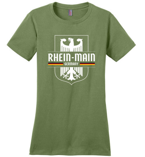 Load image into Gallery viewer, Rhein-Main, Germany - Women&#39;s Crewneck T-Shirt-WI Gear
