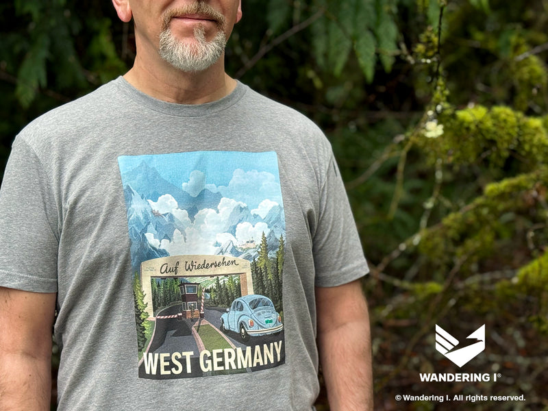 Load image into Gallery viewer, &quot;Auf Wiedersehen West Germany&quot; - Men&#39;s/Unisex Premium Screen Printed T-Shirt
