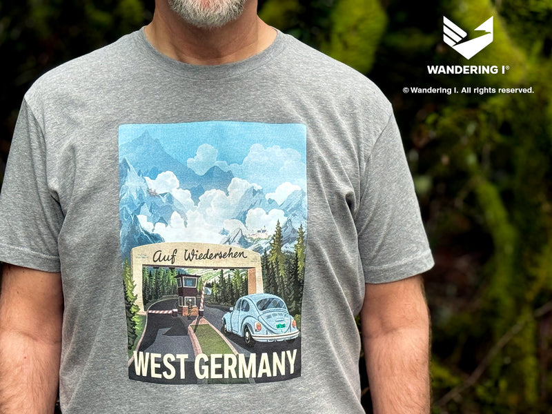 Load image into Gallery viewer, &quot;Auf Wiedersehen West Germany&quot; - Men&#39;s/Unisex Premium Screen Printed T-Shirt
