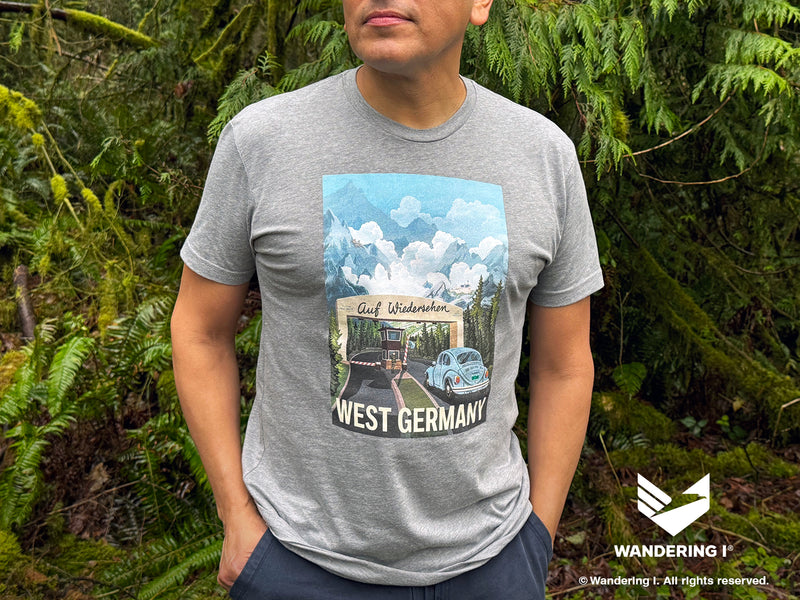 Load image into Gallery viewer, &quot;Auf Wiedersehen West Germany&quot; - Men&#39;s/Unisex Premium Screen Printed T-Shirt
