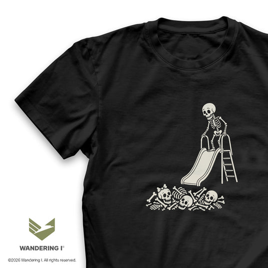 Chutes & Bones - Men's/Unisex Lightweight Standard Fit T-Shirt