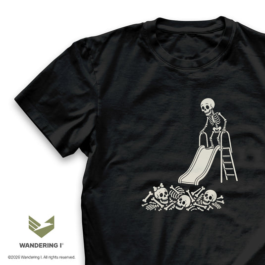 Chutes & Bones - Men's/Unisex Lightweight Standard Fit T-Shirt