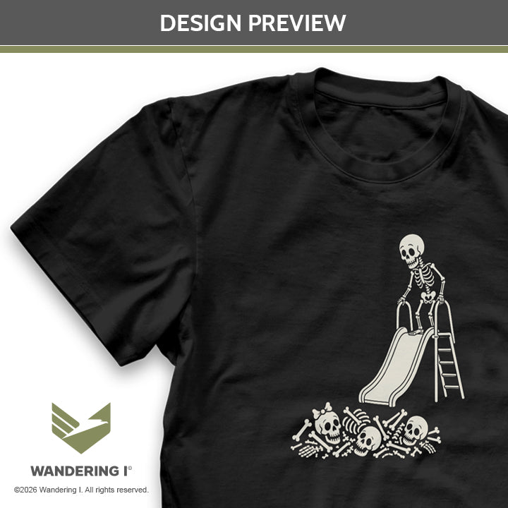 Load image into Gallery viewer, Chutes &amp; Bones - Men's/Unisex Midweight Standard Fit T-Shirt
