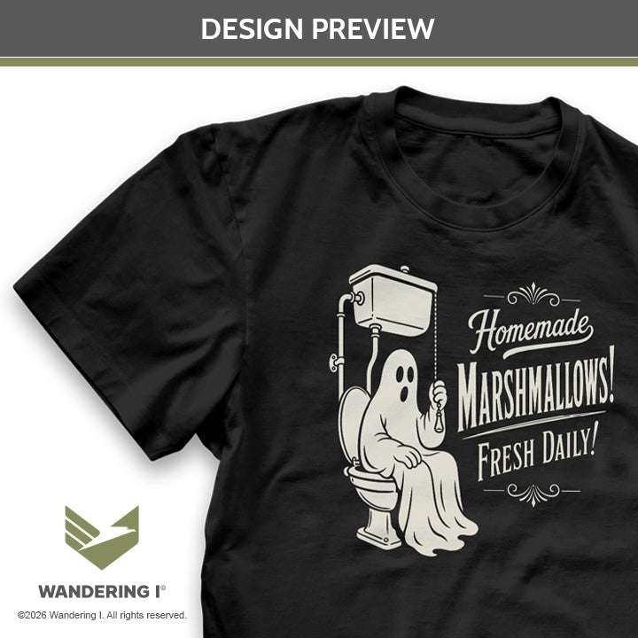 Load image into Gallery viewer, Ghost Marshmallows - Women's Relaxed Fit V-Neck T-Shirt

