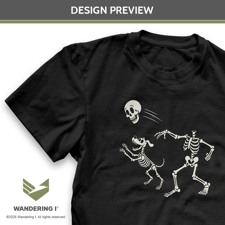 Load image into Gallery viewer, Go Fetch - Men's/Unisex Midweight Standard Fit T-Shirt
