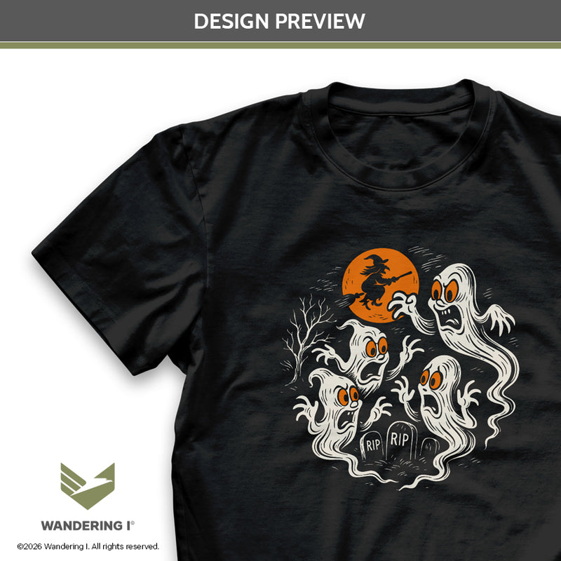 Load image into Gallery viewer, Haunting Grounds - Women's Relaxed Fit V-Neck T-Shirt
