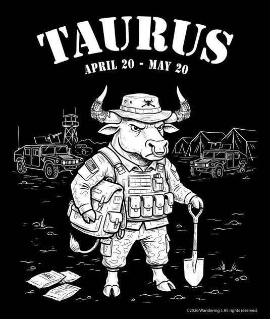 Taurus - Women's Relaxed Fit V-Neck T-Shirt