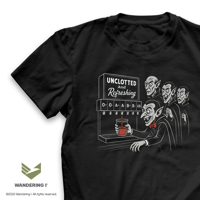 Load image into Gallery viewer, Unclotted &amp; Refreshing - Men's/Unisex Midweight Standard Fit T-Shirt
