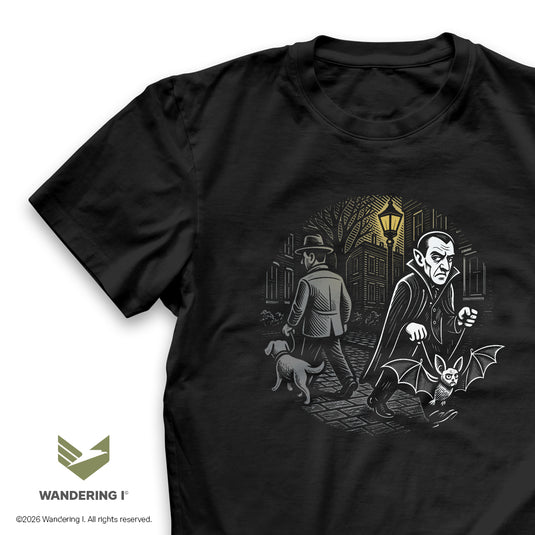 Vampire Bat Walker - Men's/Unisex Midweight Standard Fit T-Shirt