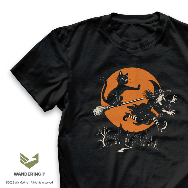 Load image into Gallery viewer, Witch Overboard - Men's/Unisex Midweight Standard Fit T-Shirt
